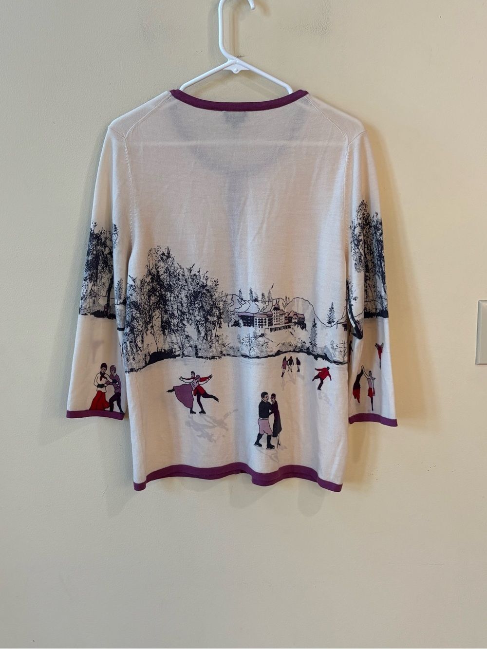Talbots Merino Wool Holiday Sweater - Picture 4 of 4